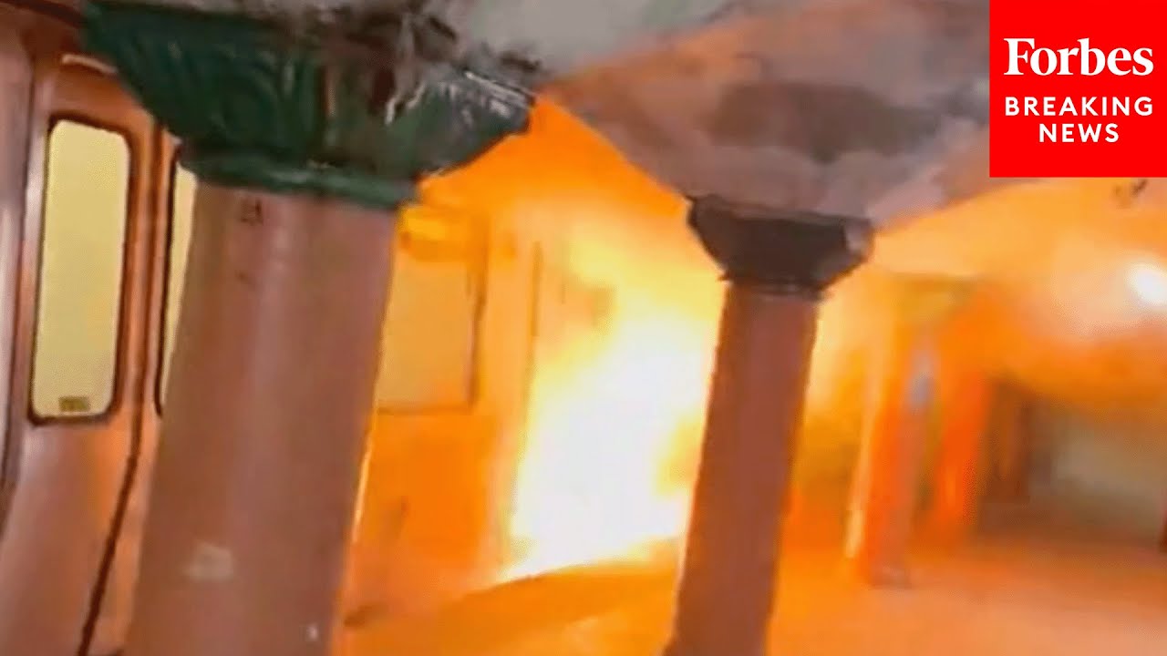 SHOCK VIDEO: Passengers Flee PATH Train After It Catches Fire In New Jersey