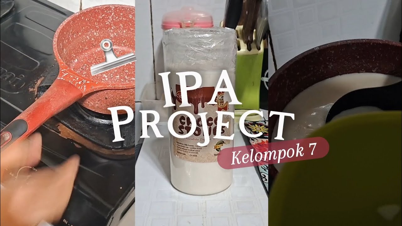 Vidio ipa, membuat yougurt dari 2 bahan saja! 🥛🍶|| Kelompok 7 dari kelas 9.7