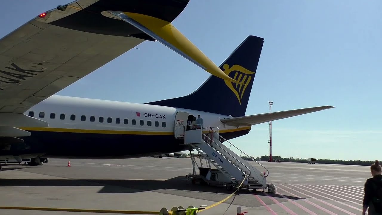 Trip report# Boeing738 Ryanair  Vilnius (EYVI) - Rome (LIRA) Ciampino