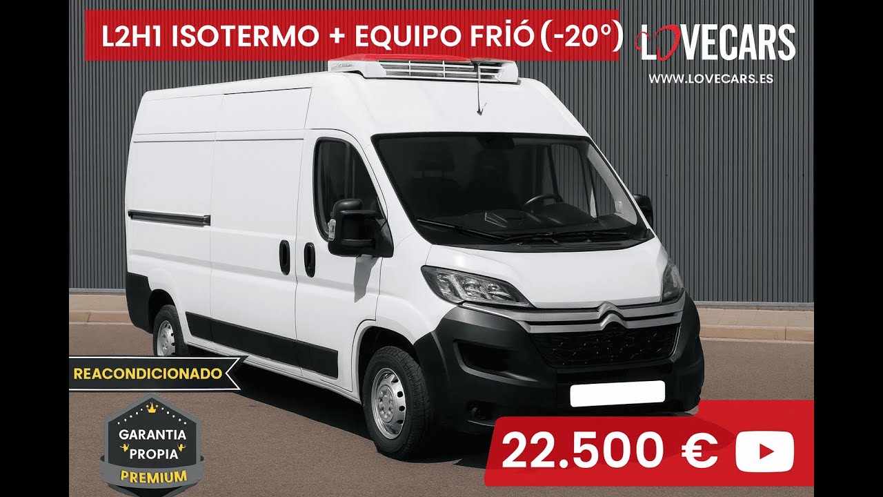 CITROEN JUMPER 2.2 BlueHDi 120 CV Furgón Isotermo segunda mano Lovecars