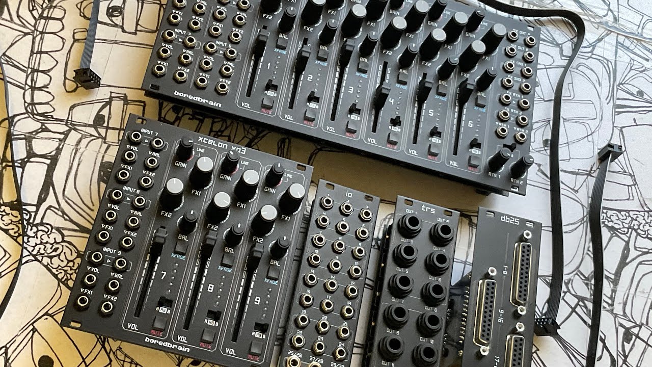 Configuring Boredbrain Xcelon with Direct Output Modules DB25, TRS, and IO