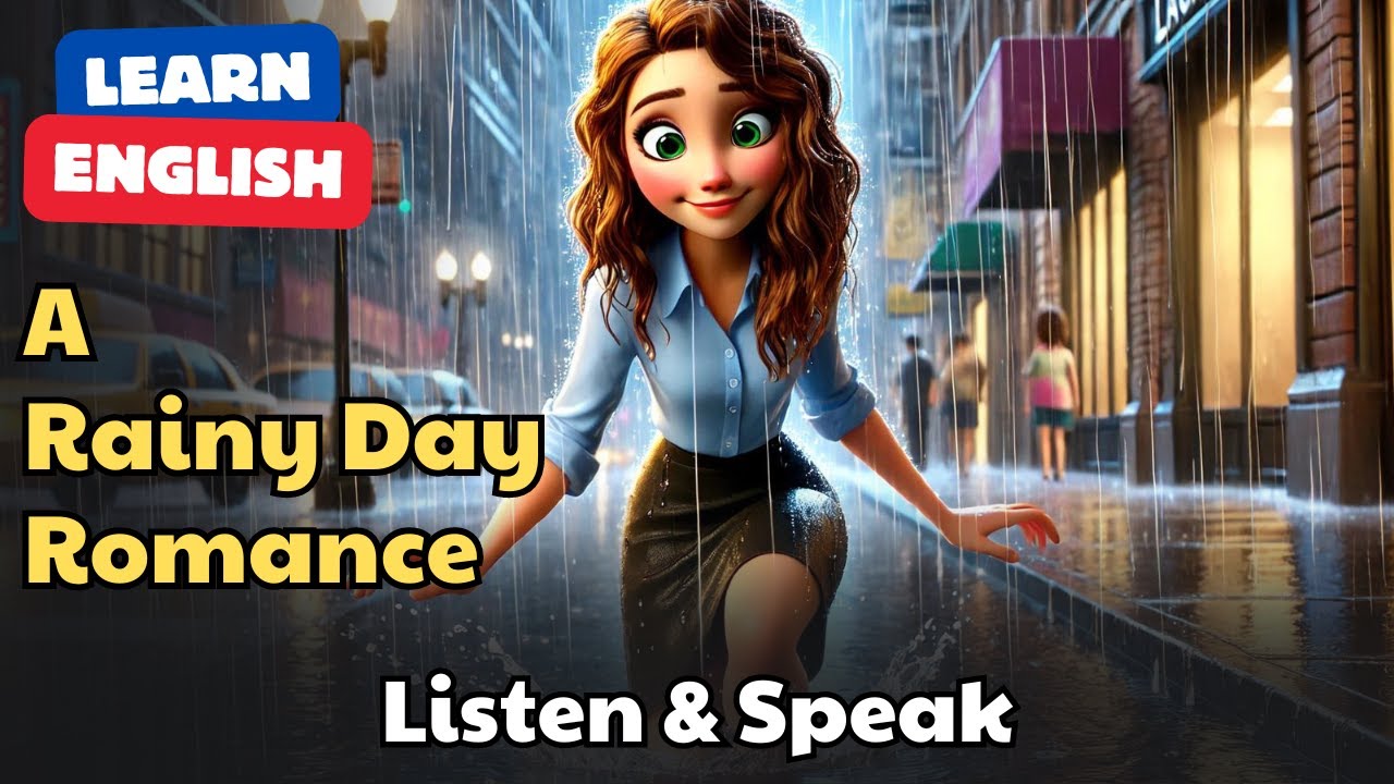 A Rainy Day Romance | Improve Your English | English Listening Skills - English Speaking Practice