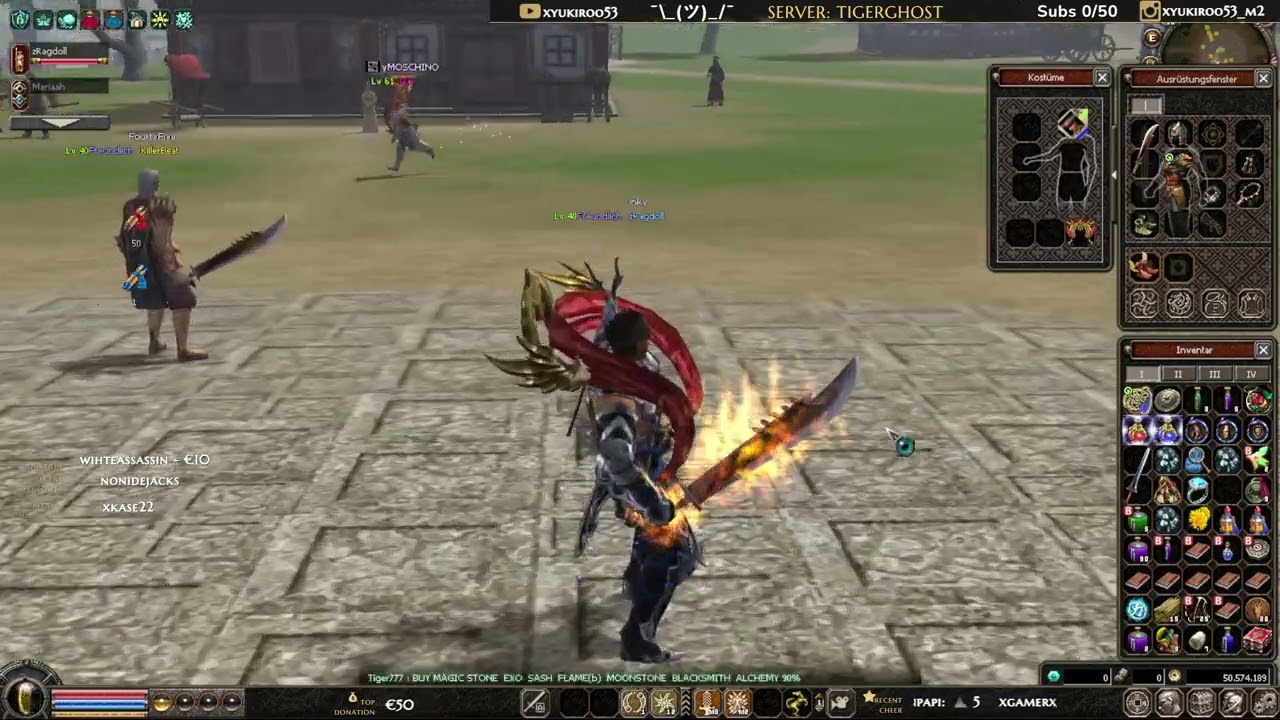 Lets Play Metin2 DE Tigerghost Part 4 - Ok, es war Happy Hour.. xD
