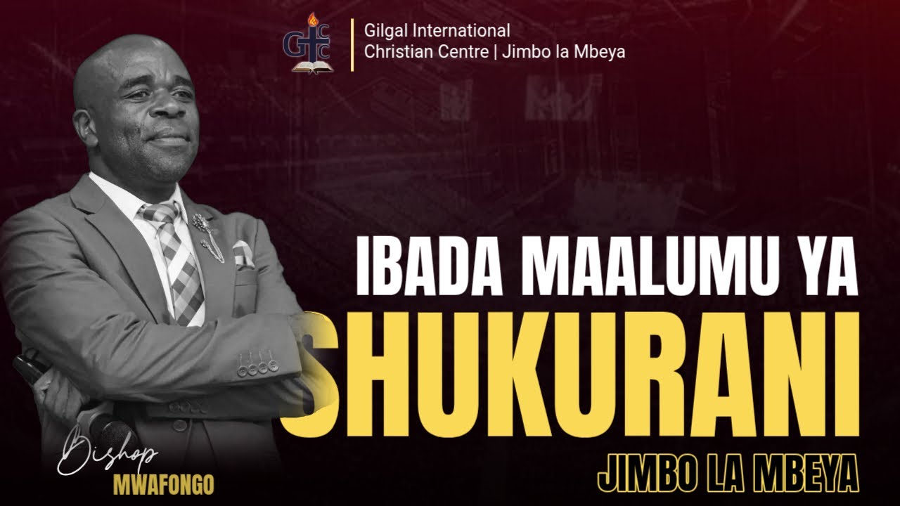 #GICCONLINE: IBADA YA SHUKURANI - JIMBO LA MBEYA 2026 | BISHOP. MWAFONGO | 24th Jan, 2026.