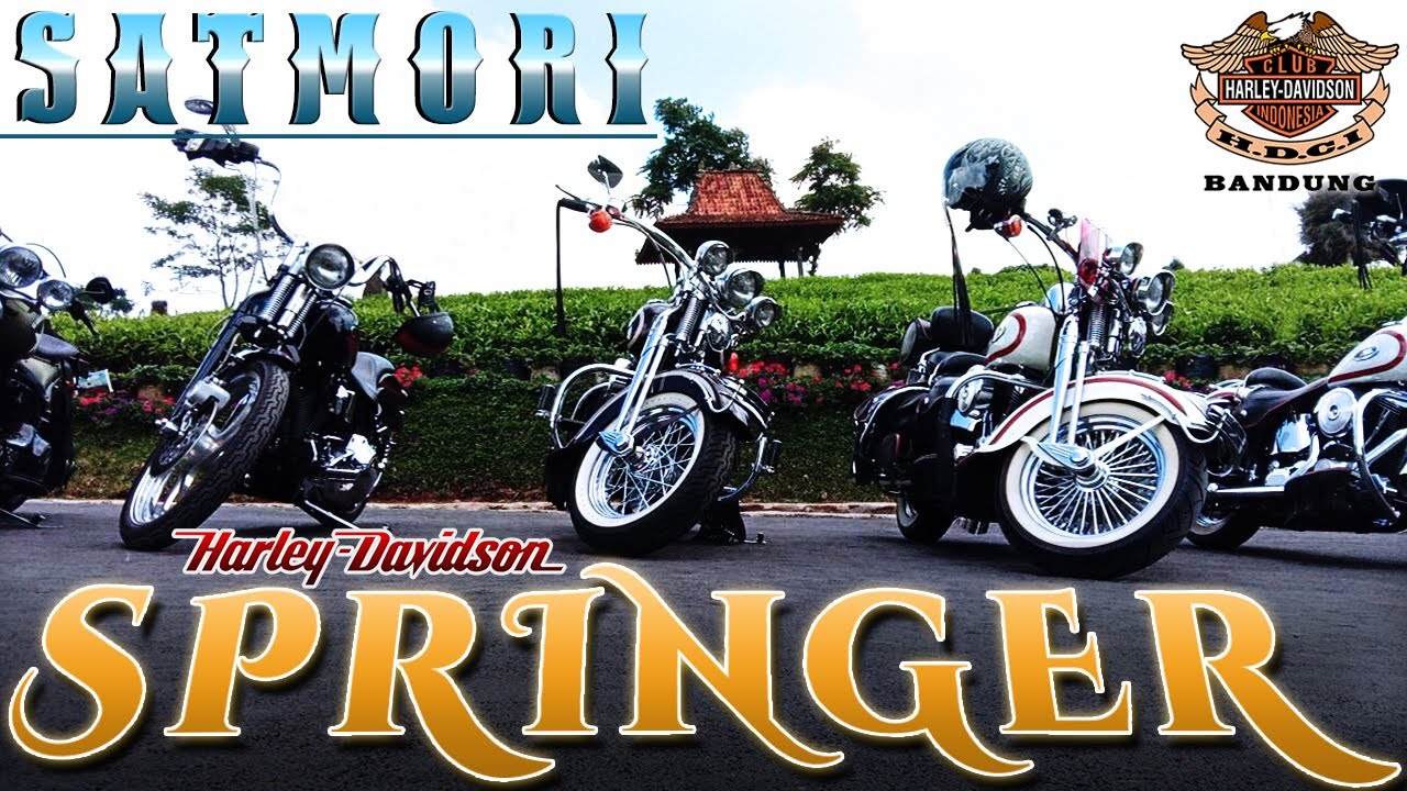SATMORI | HARLEY DAVIDSON SPRINGER WITH HDCI BANDUNG !!!