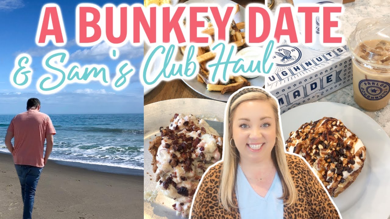 BUNKEY'S DAY DATE | SAM'S CLUB SHOP WITH ME & HAUL | EXCITING ANNOUNCEMENT | JESSICA O'DONOHUE