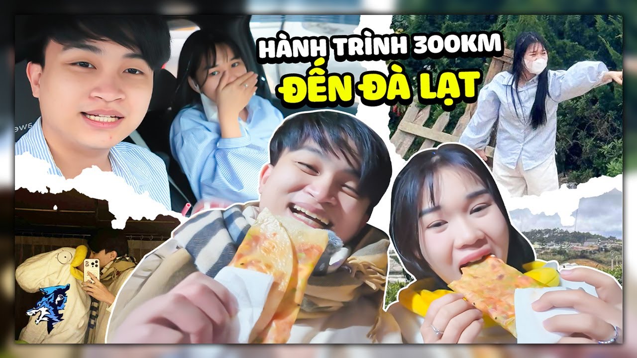 Rô Và Vịt Lần Đầu Đi Ô Tô 300 Km Đến Đà Lạt | Ngày 1 Siêu Lạnh