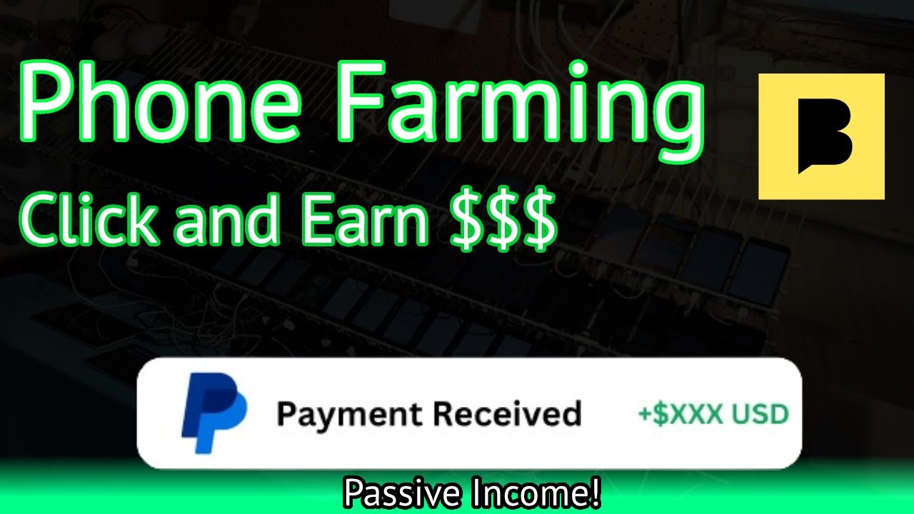 Phone Farming App: BrandBee - Daily Check-In App! (Payment Proof)