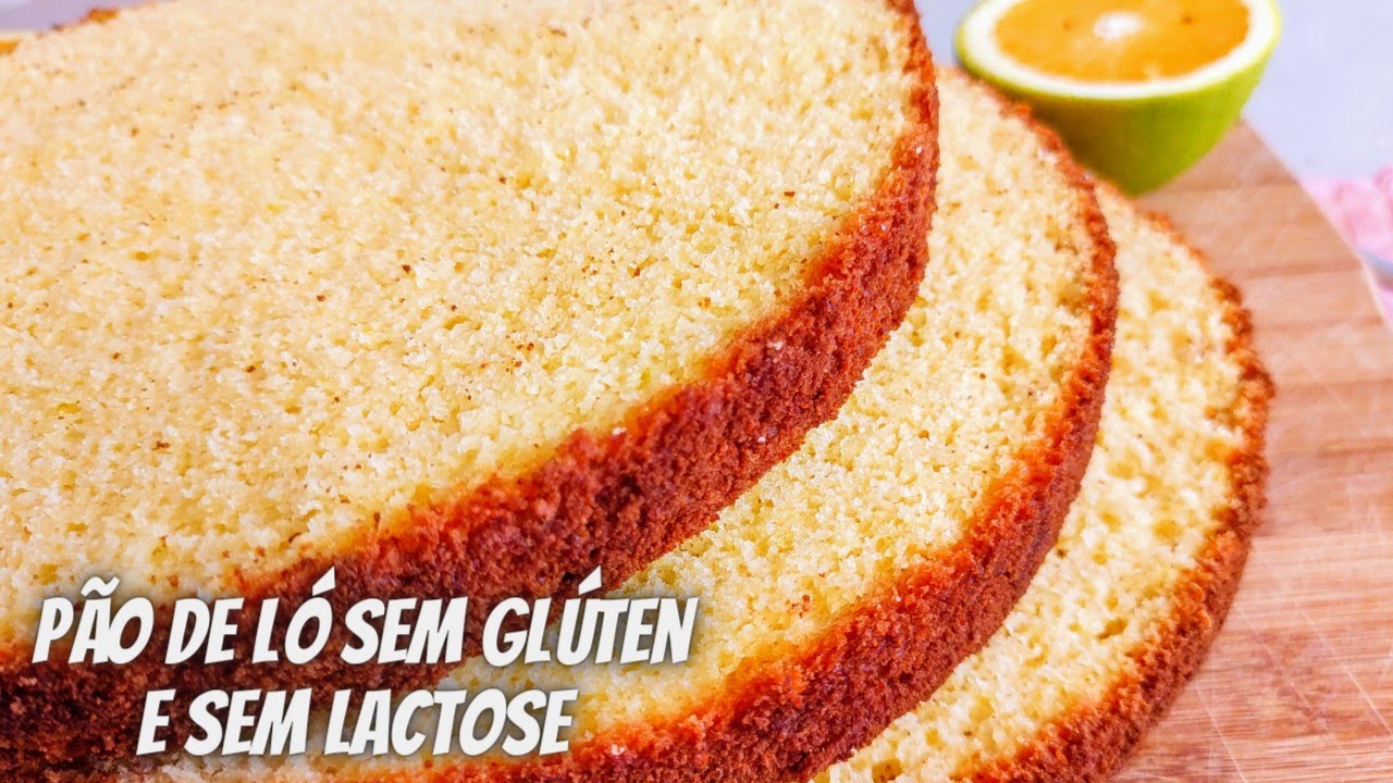 Pão de Ló de Laranja muiito FOFINHO, feito com farinha de arroz |Receita fácil| Minha Cozinha de❤️