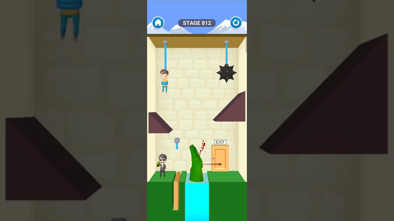 Rescue Cut 🚶🪢 Gameplay Walkthrough All Max Levels #shorts #RescueCut