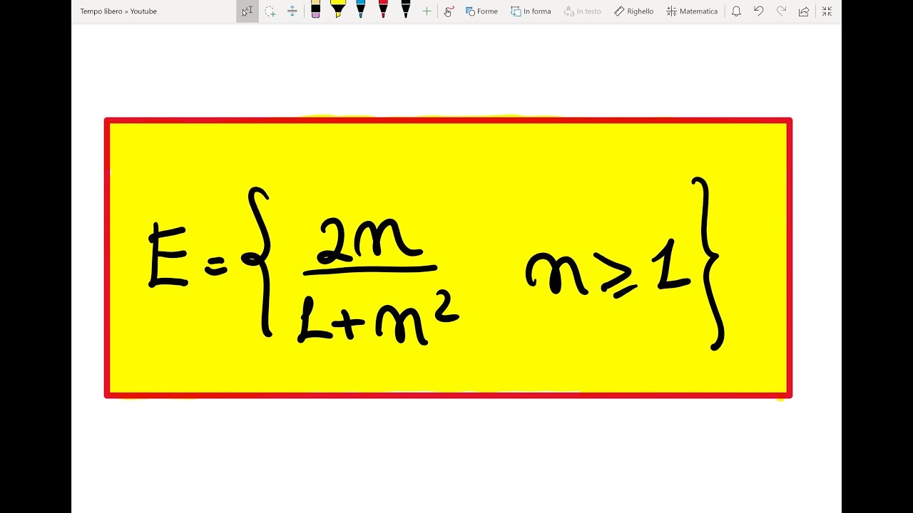 Analisi 1 - Estremo superiore ed estremo inferiore  - Esercizio svolto n°5