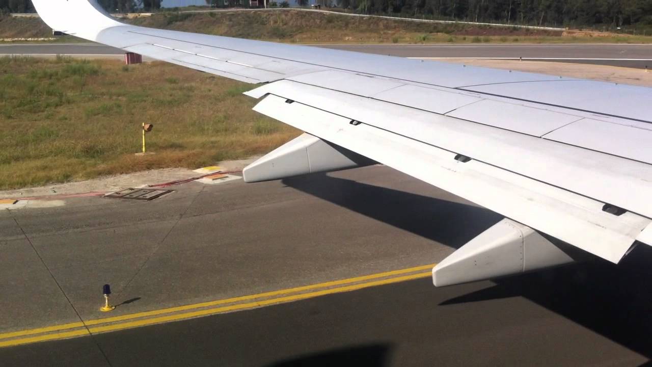 Ryanair Takeoff From Girona (Spain)