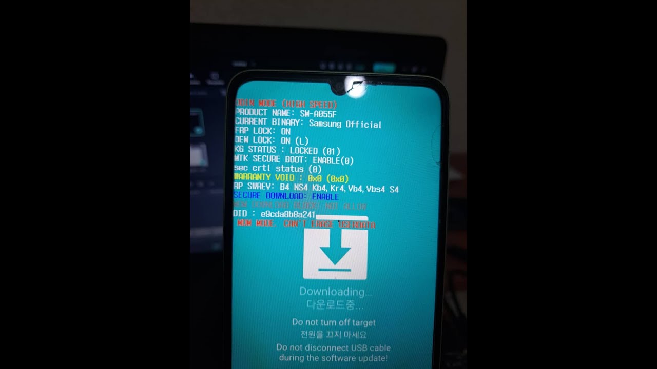SAMSUNG A055F MDM MODE | CAN'T ERASE USERDATA FACTORY RESET AND FRP REMOVE VIA ISP