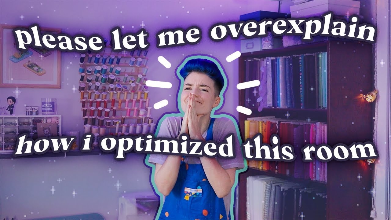 my cosplay craft room tour! (for perfectionists ONLY)