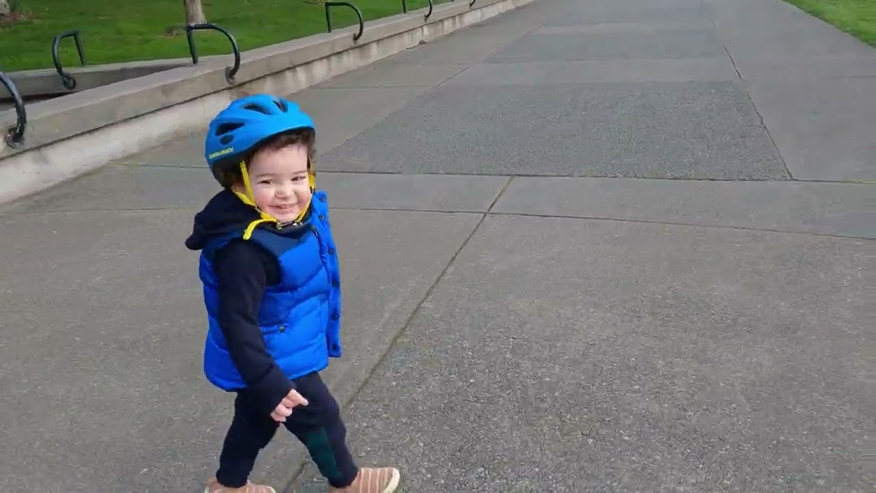Our 21 month old grandson Tusi loves playing with his family!