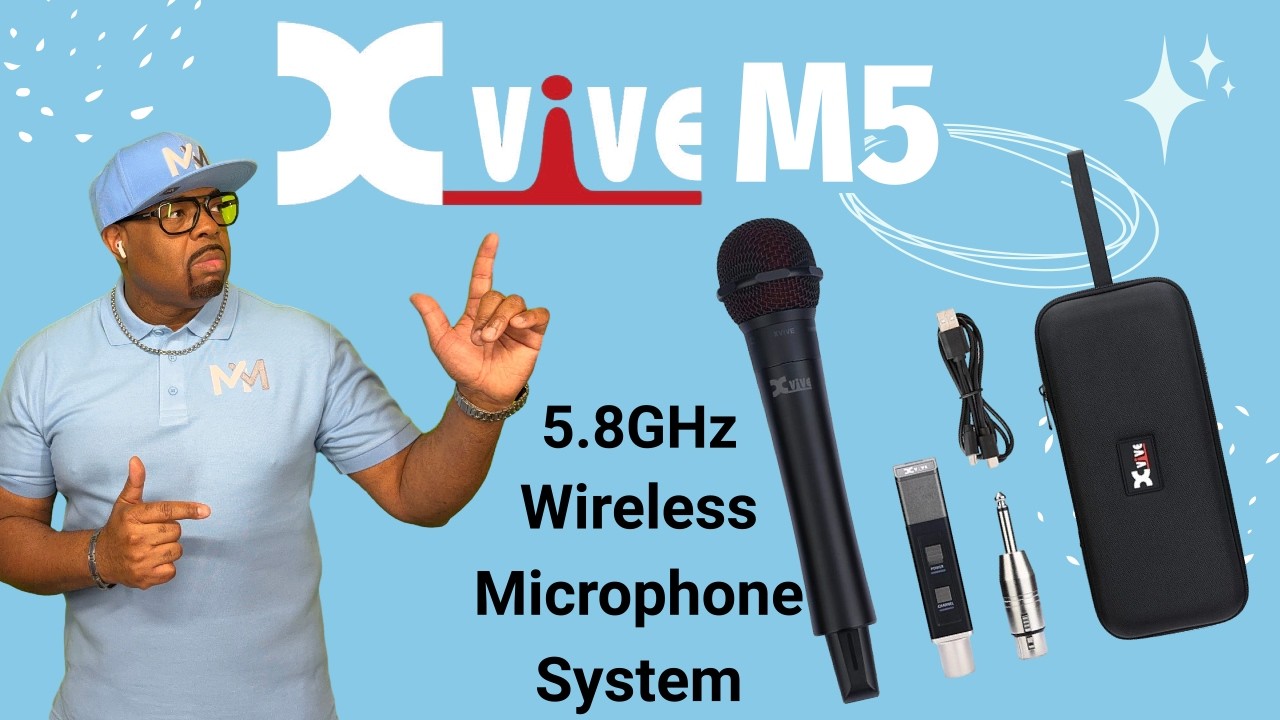 Xvive M5. 5.8 GHz Wireless Microphone System Review.