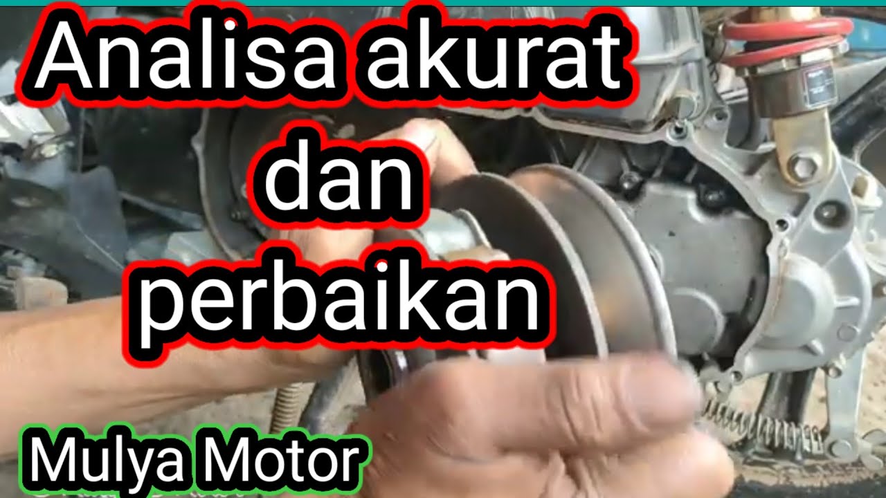 Perbaikan Mio M3 brisik bak CVT