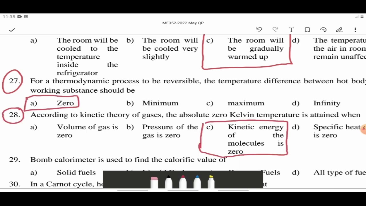 Part B. Sixth Semester B.Tech Degree (S,FE) Examination May 2022 (2015 Scheme)