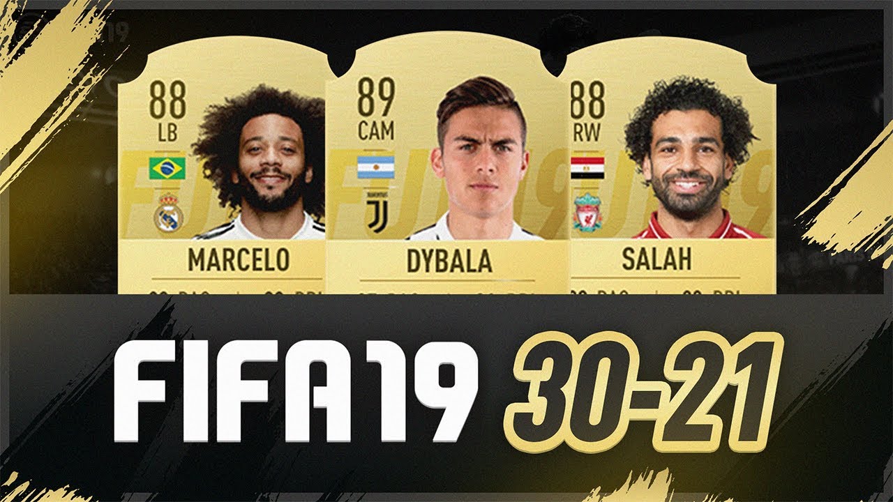 FIFA 19 ULTIMATE TEAM RATINGS! - 30-21 #FIFA19Ratings