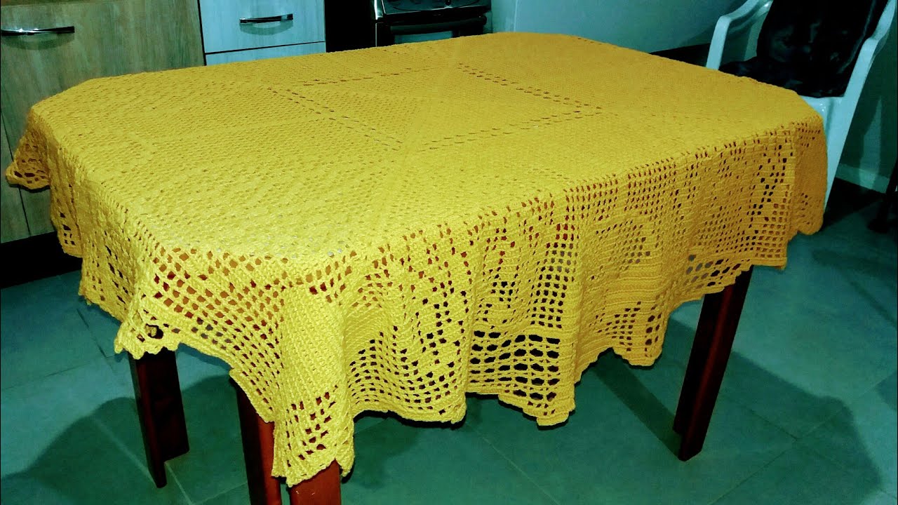 Toalha de Mesa Tulipas parte 7/9