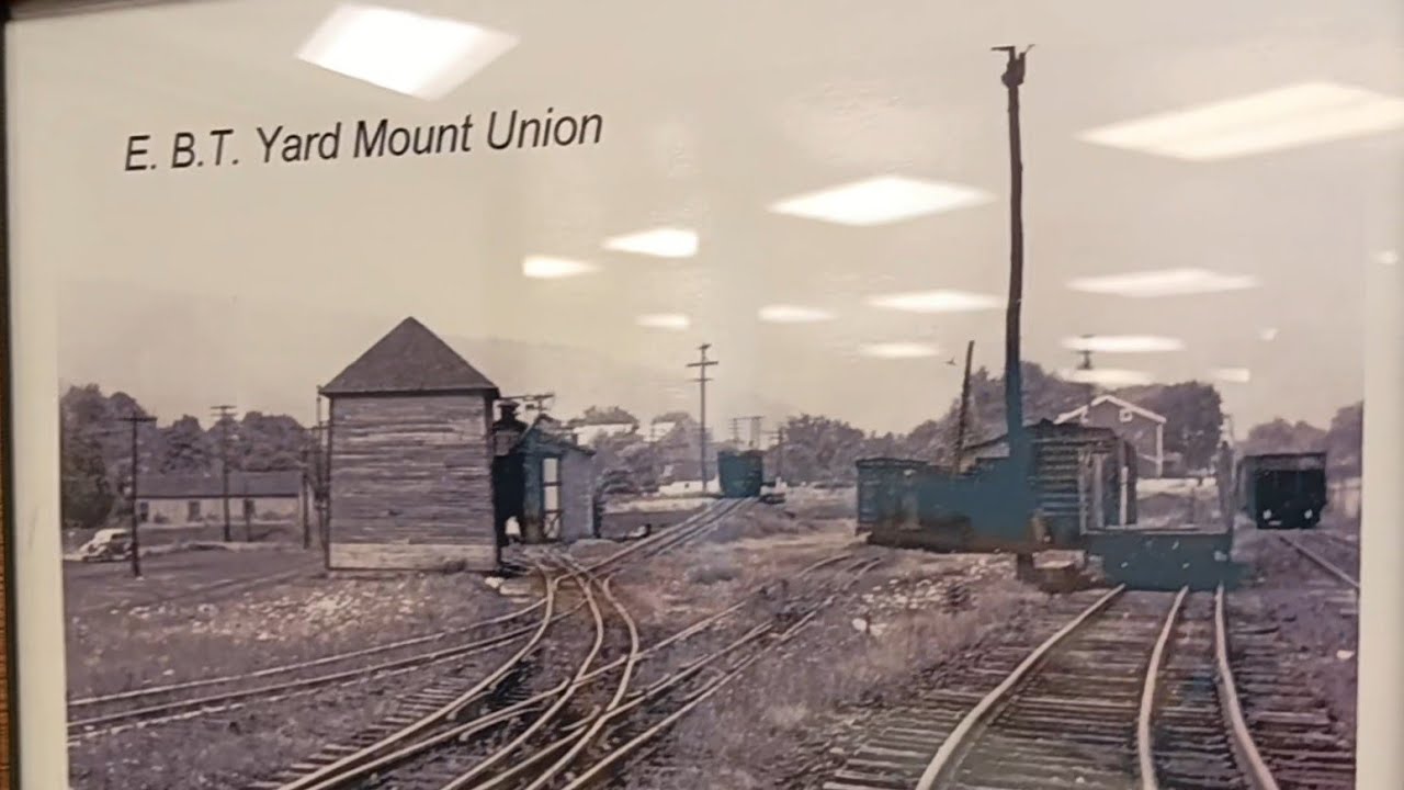 East Broad Top railroad Yard in Mount Union pa 