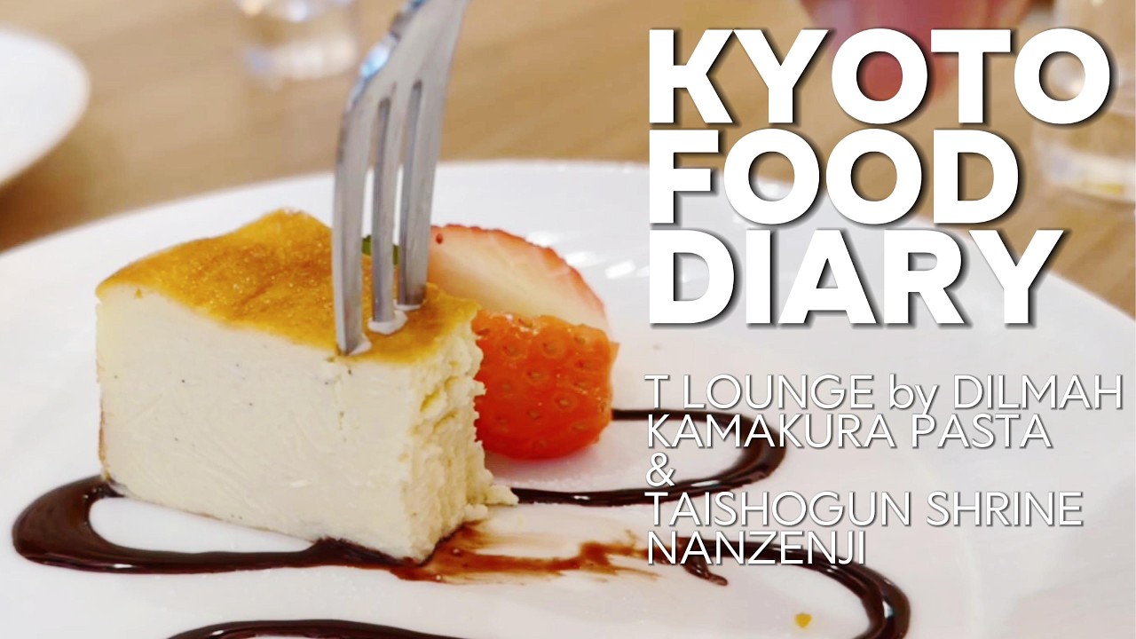 KYOTO FOOD DIARY – Tea at T Lounge by Dilmah, Kamakura Pasta & Nanzenji + Taishogun Shrine
