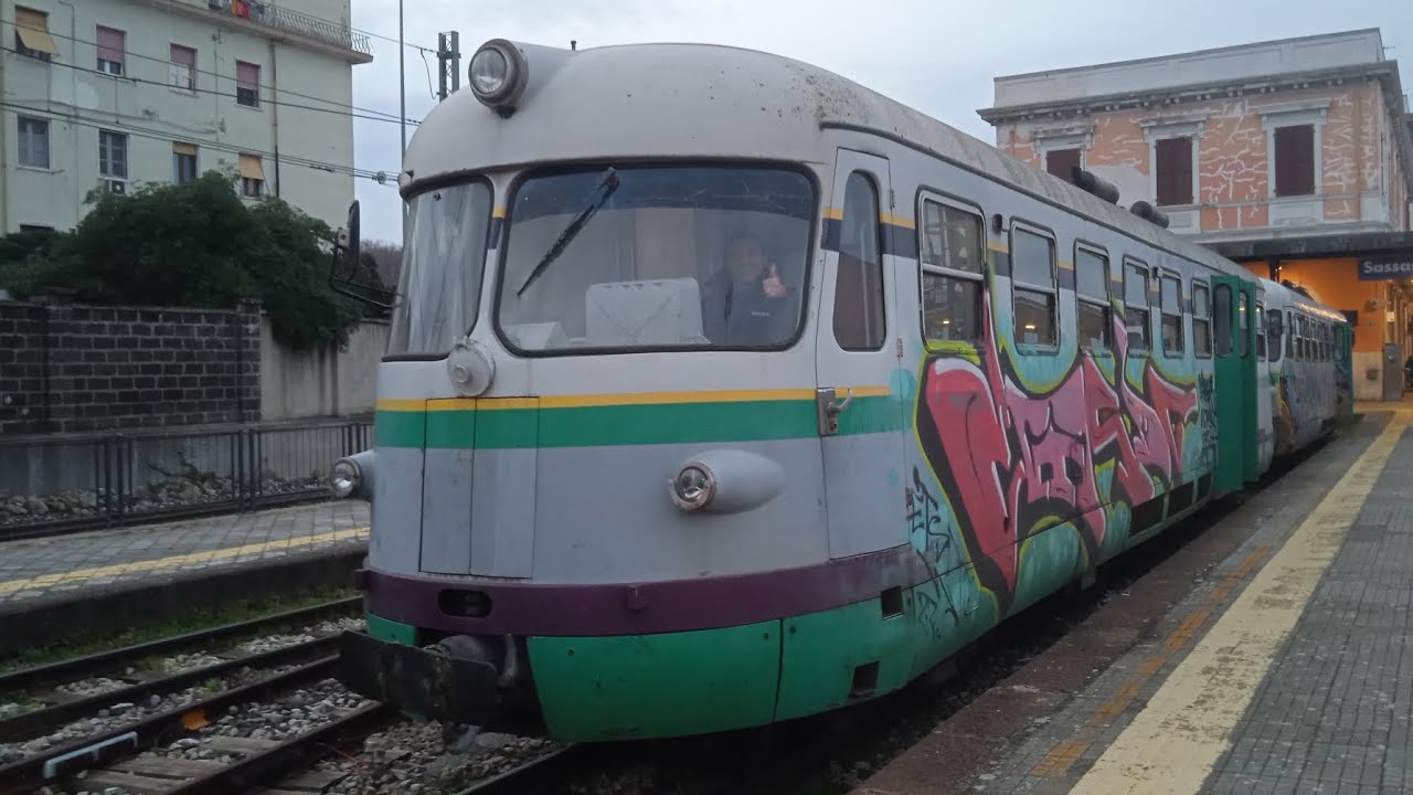 SPECIALE COMPLEANNO; ARST - Viaggio a bordo di ADm53+59, tratta Sorso-Sassari 