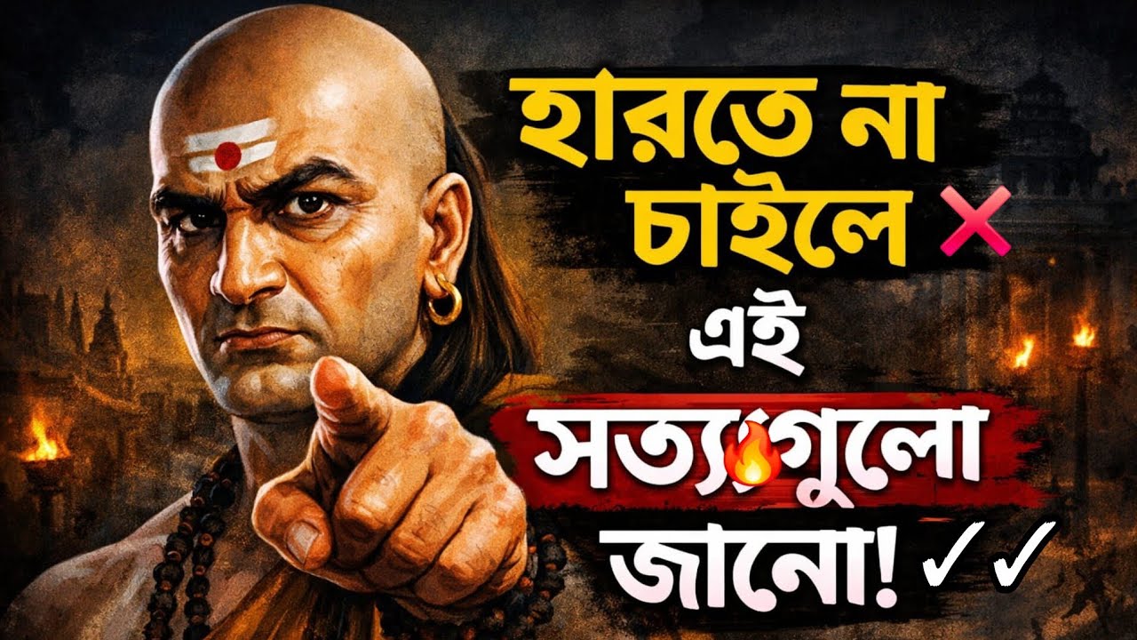 ৯০% মানুষ দেরিতে বুঝে চাণক্যের এই সত্য😱🔥 |Chanakya Niti Motivation.