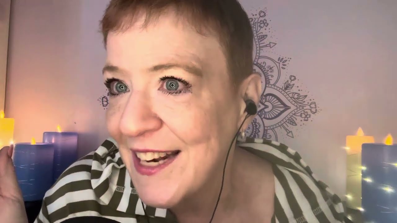ASMR - personal attention just for you- soft spoken face brushing and tapping and some chatting