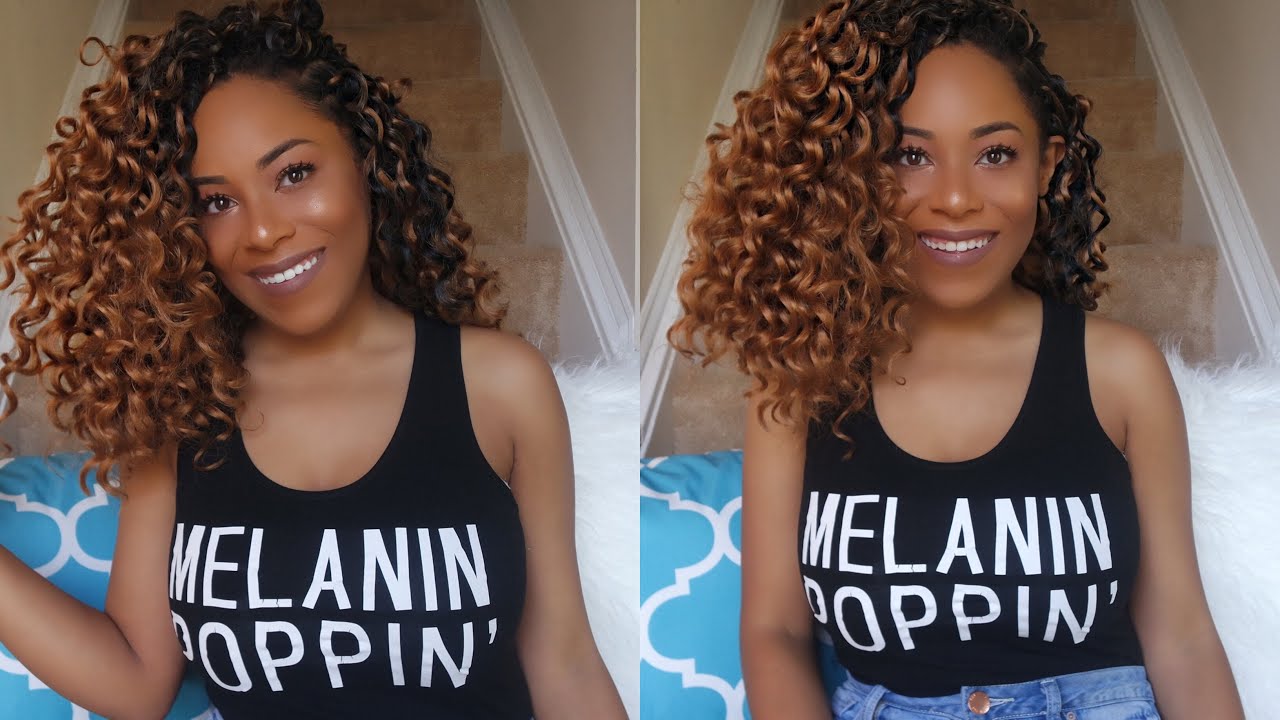 LULUTRESS DEEP WAVE CROCHET BRAIDS REVIEW| LIA LAVON| BEST AFFORDABLE CROCHET HAIR?