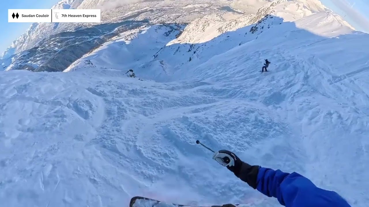 Saudan Couloir (Couloir Extreme) - Whistler Blackcomb (12/25/2025)