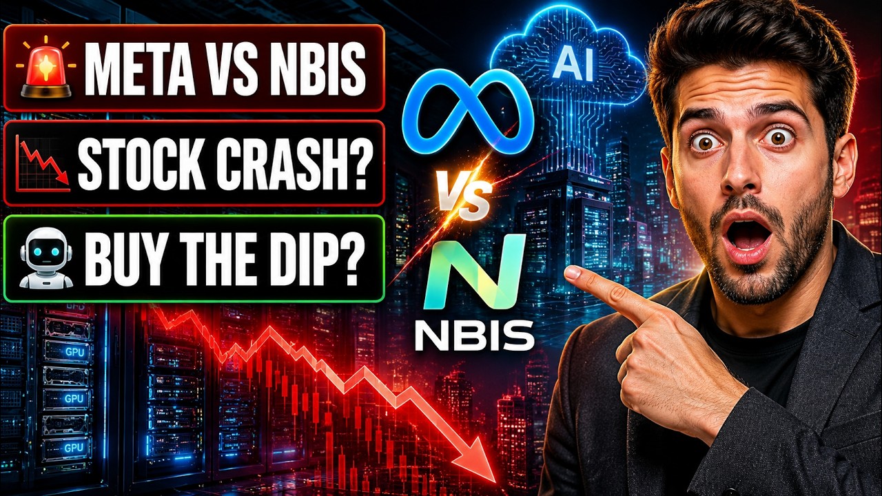 Крах акций NBIS: стоит ли покупать Nebius после новостей об ИИ от Meta? | Анализ акций NBIS 2026