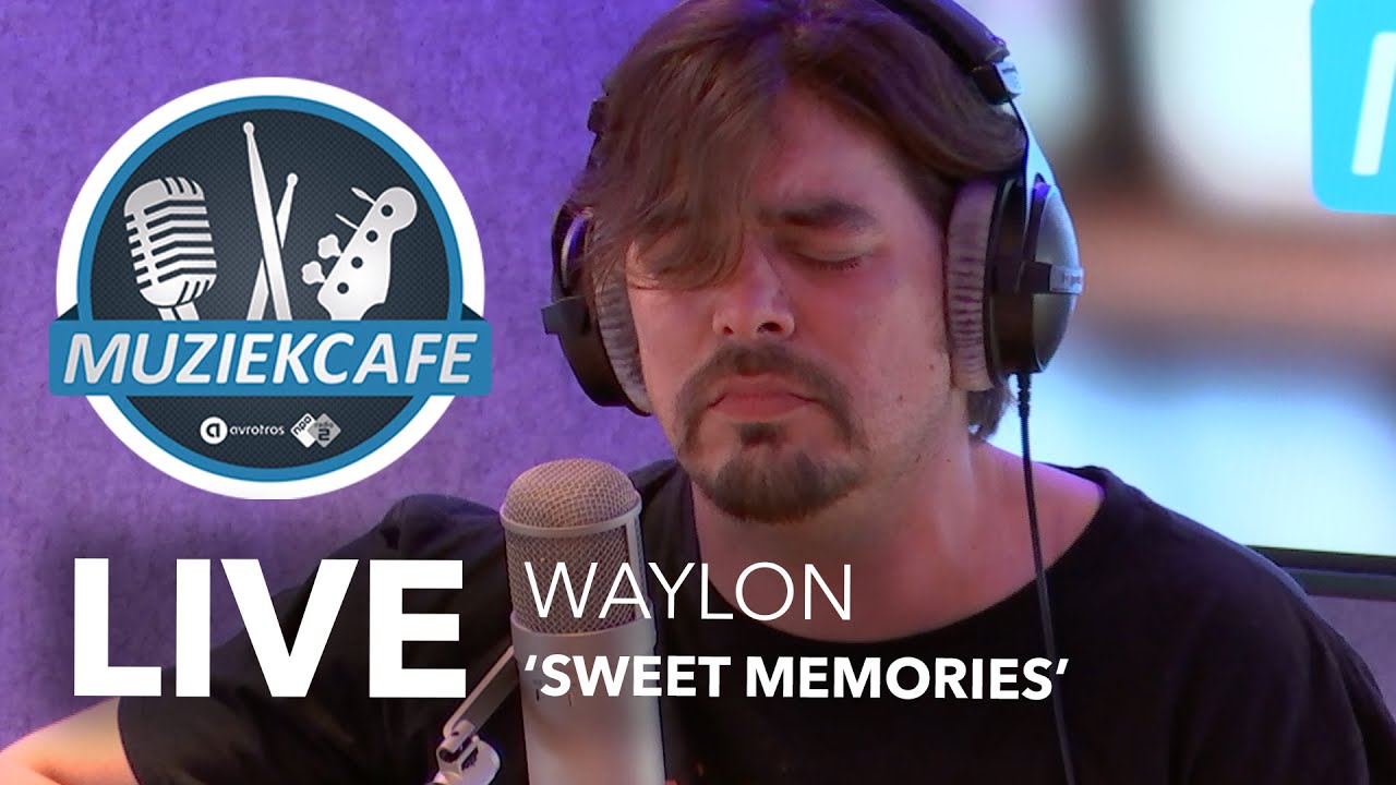 Waylon - 'Sweet Memories' live bij Muziekcafé