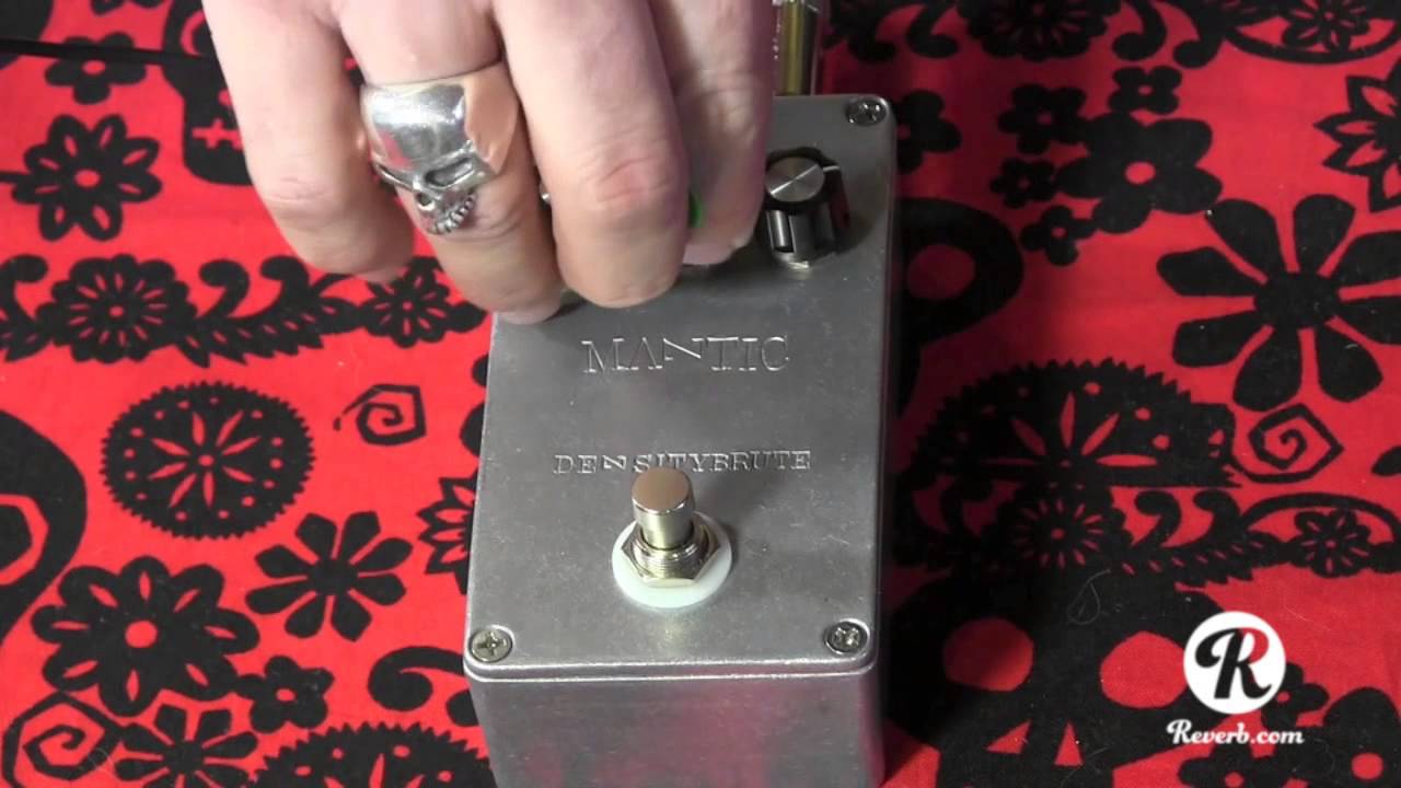Mantic Effects DENSITY Brute unique shaping eq meets preamp boost guitar pedal demo