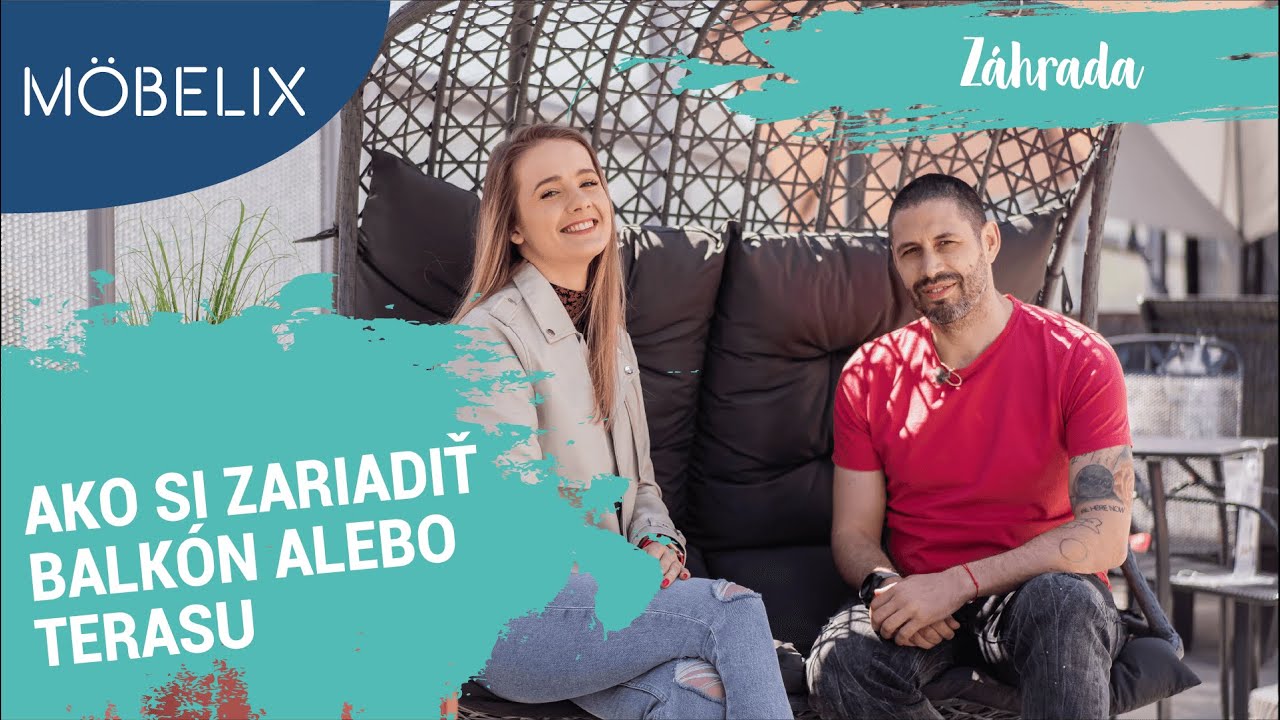 Ako si zariadiť balkón alebo terasu | Mobelix - Záhrada