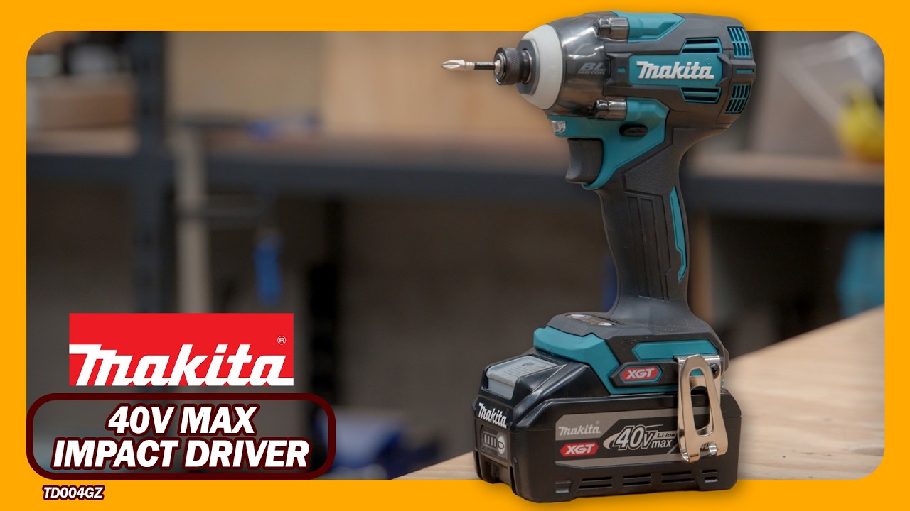 Makita 40V Max Brushless Cordless Impact Driver - TD004GZ