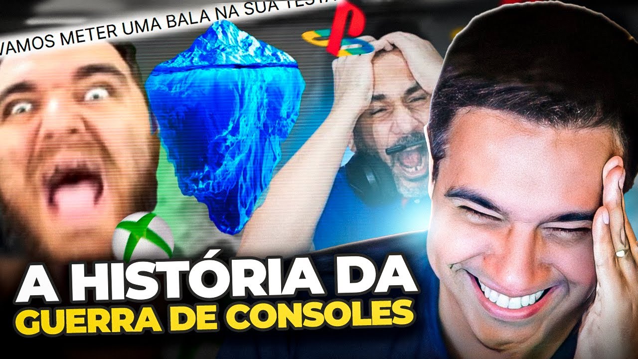 PURA LOUCURA - O ICEBERG da GUERRA de CONSOLES KKKK