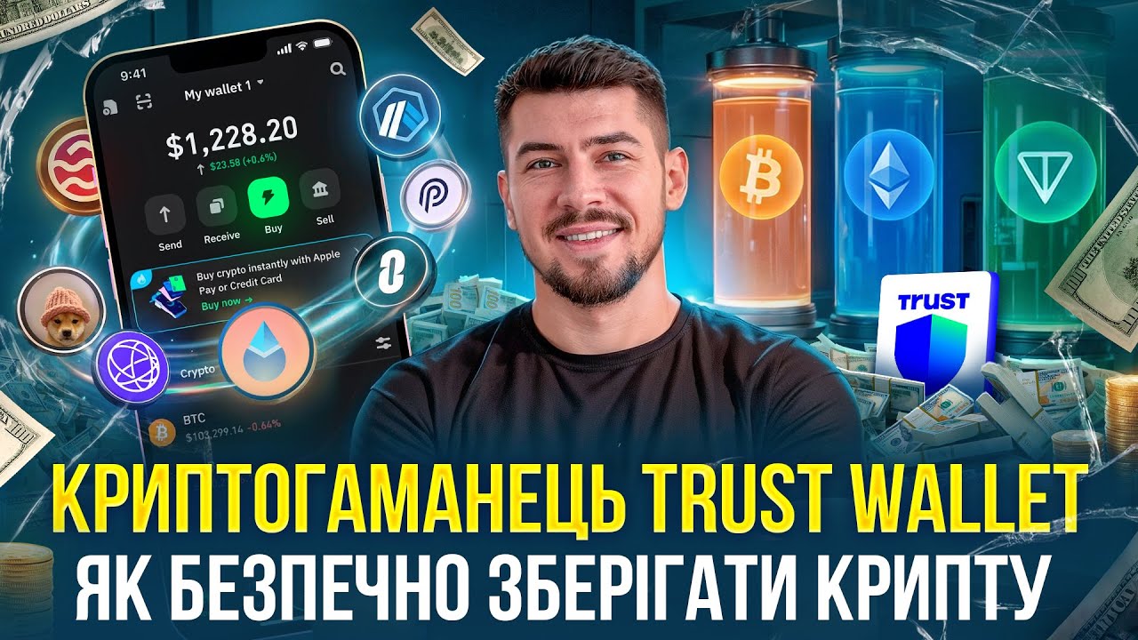 НАЙБЕЗПЕЧНІШИЙ КРИПТОГАМАНЕЦЬ TRUST WALLET (ТРАСТ ВАЛЕТ) &mdash; НАЙДЕТАЛЬНІШИЙ ГАЙД ЯК КОРИСТУВАТИСЯ 2026
