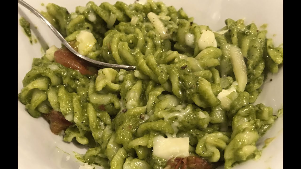 Green Pasta  (Spinach Pasta) - Tamil Commentary
