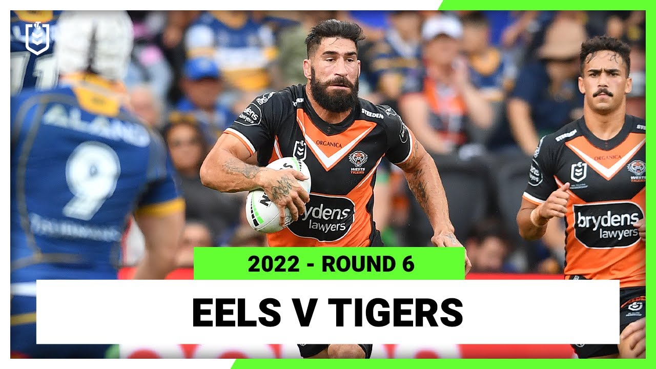 NRL Highlights | Parramatta Eels v Wests Tigers | Round 6, 2022 | Full Match Replay | NRL