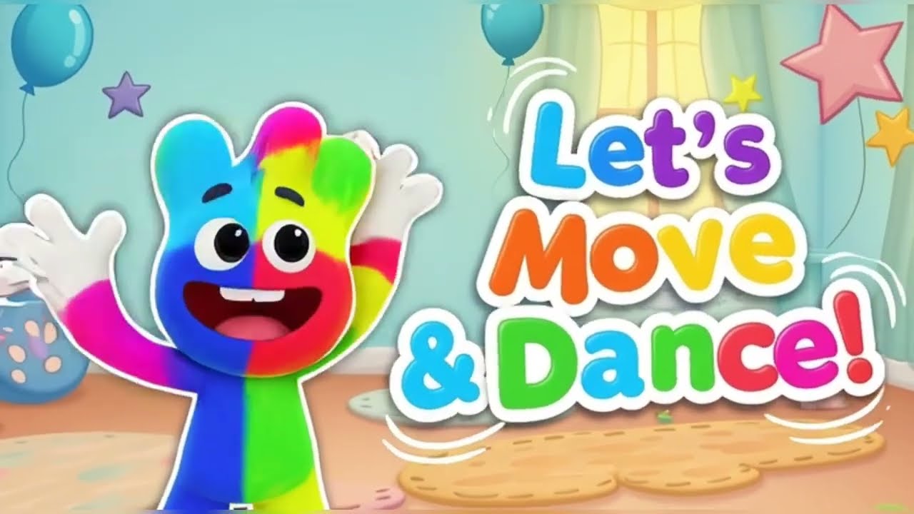 Jump, Clap & Wiggle! 🕺🎉 Fun Action Song for Kids | Movement & Dance Song