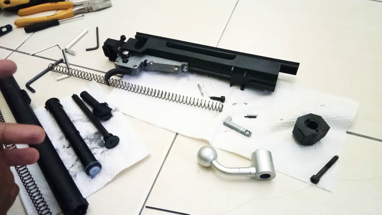 Jie ying AWM gel blaster cylinder upgrade