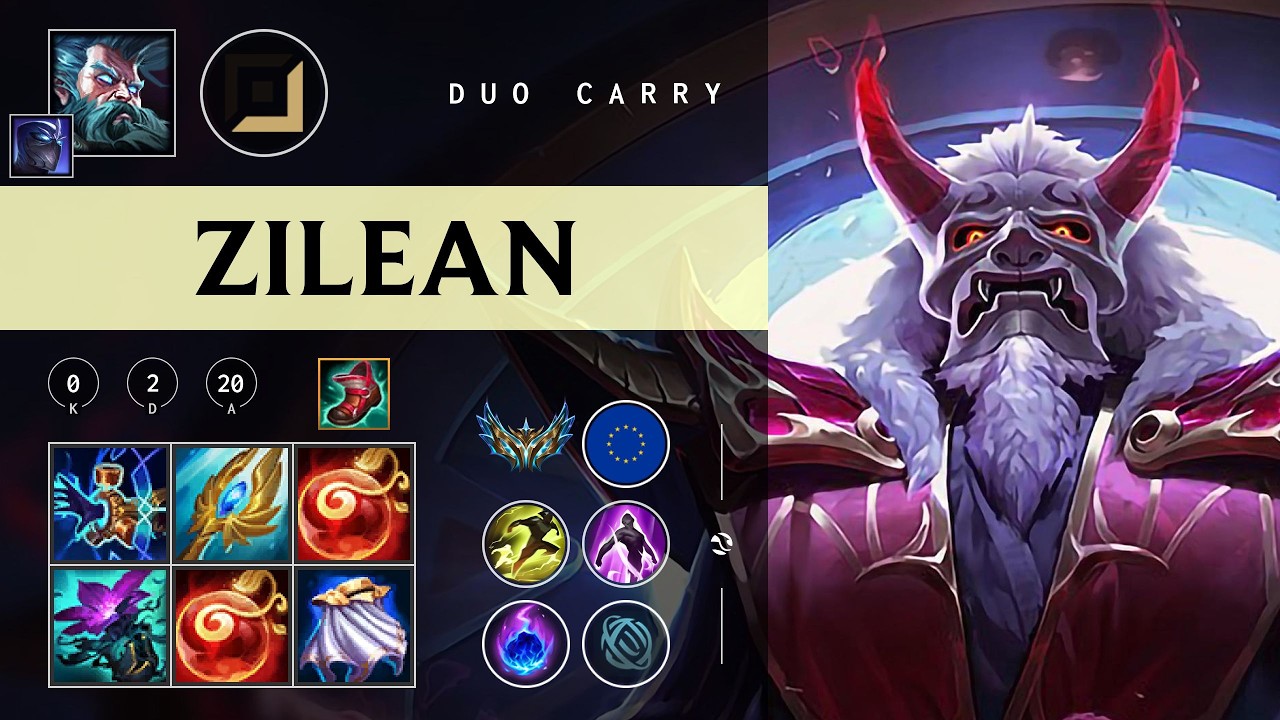 Zilean Carry vs Jhin - EUW Challenger Patch 26.05