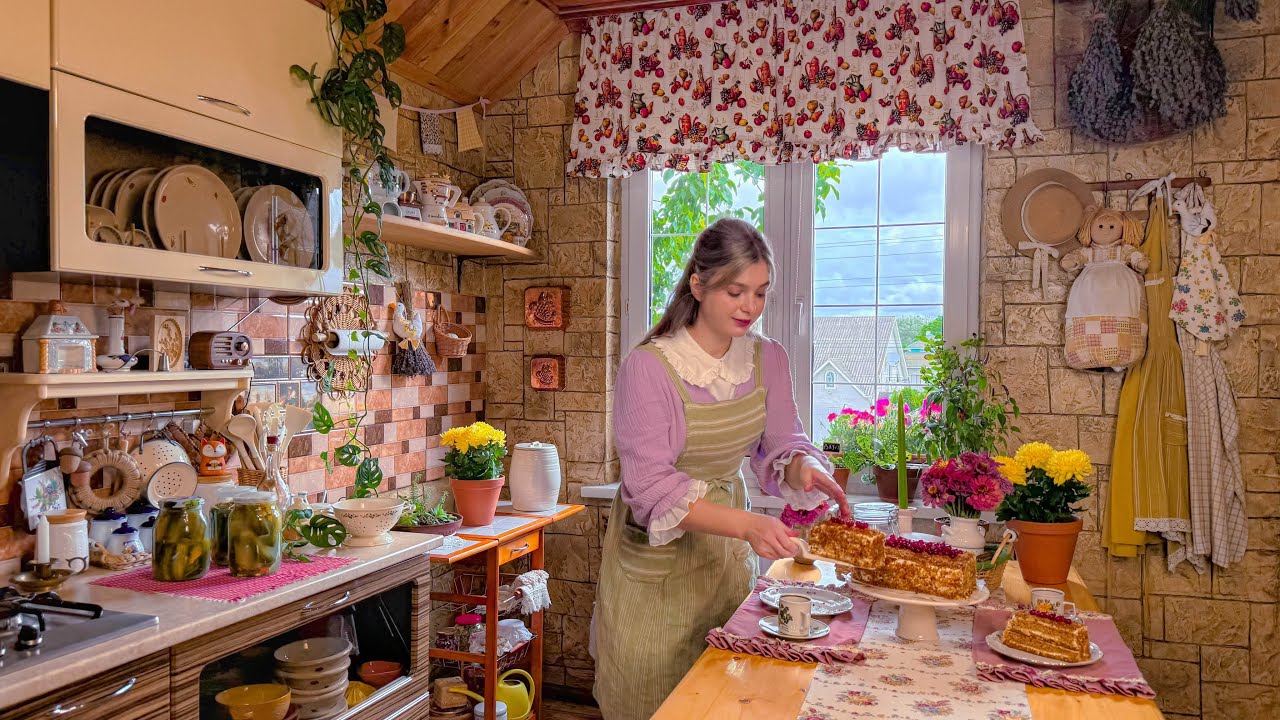 Бесконечные летние дни в деревне | Радость в простом: Уютная cottagecore кухня