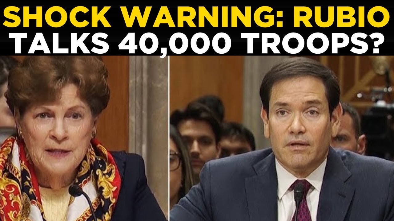 LIVE | Iran's Drones & Ballistic Missiles Can Finish 40,000 US Troops: Rubio Drops Bombshell