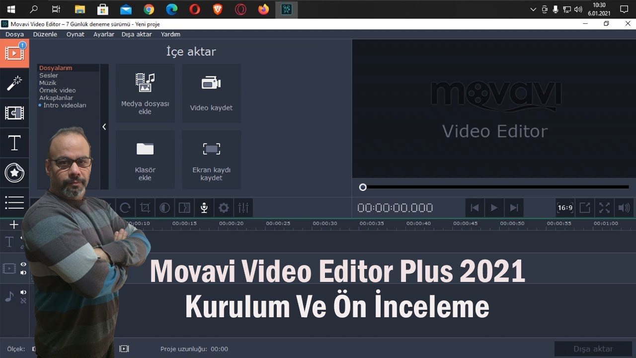 Movavi Video Editor Plus Kurulum Ve Ön İnceleme 2024