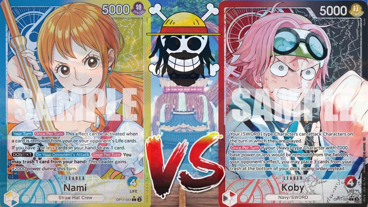 One Piece TCG [EB03] U/Y Nami (MikeyIsUg7y) vs R/B Koby (Denny) 