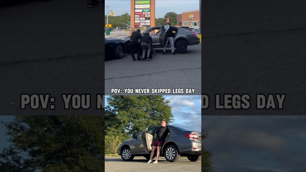 POV: YOU NEVER SKIP LEG DAY!!? 😳💀