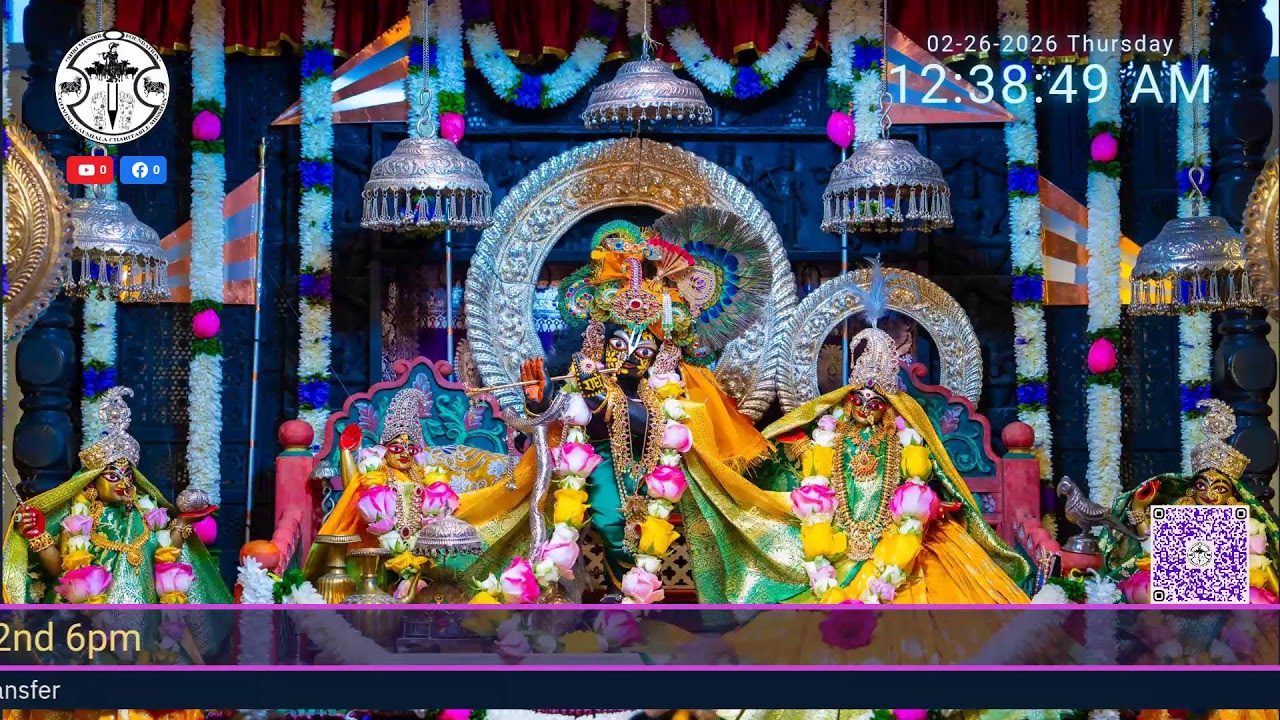 Shri Mandir Live Stream