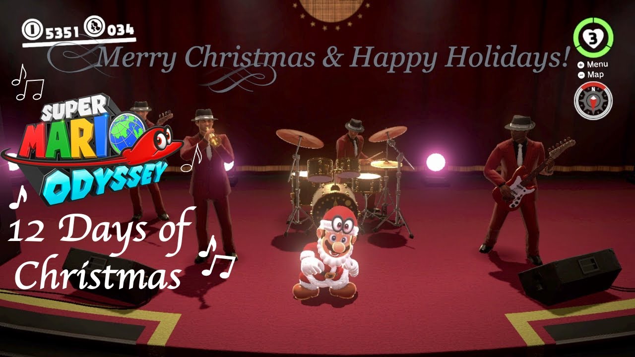 Super Mario Odyssey 12 Days of Christmas!